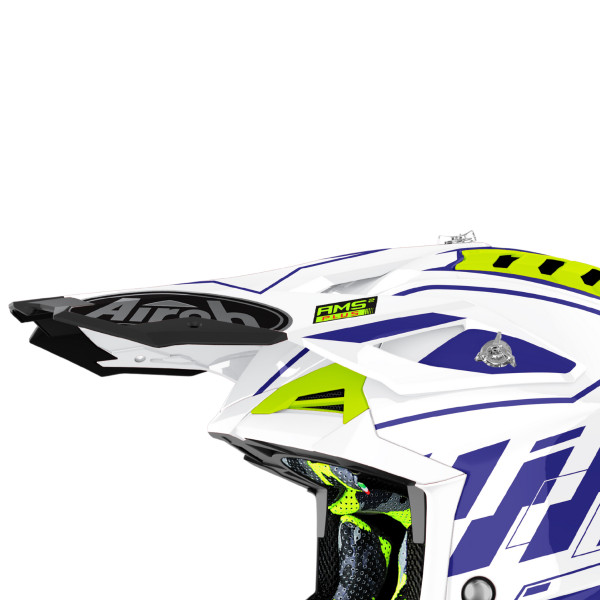 AIROH Airoh Aviator 3 Peak Rampage Blue Gloss